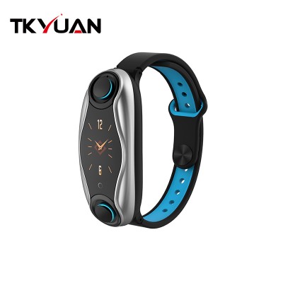 2 in 1 smart watch with bluetooth earphones