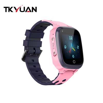 Tkyuan IP 67 Waterproof 4G Remote Monitor Anti Lost Kids Smart Baby Wrist Watch T8 with Wifi GPS LBS Location for Boy Girls