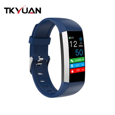 free Shipping Health Exercise Smart Fitness Tracker Activity Tracker Watch with Heart Rate Monitor Body Temperature